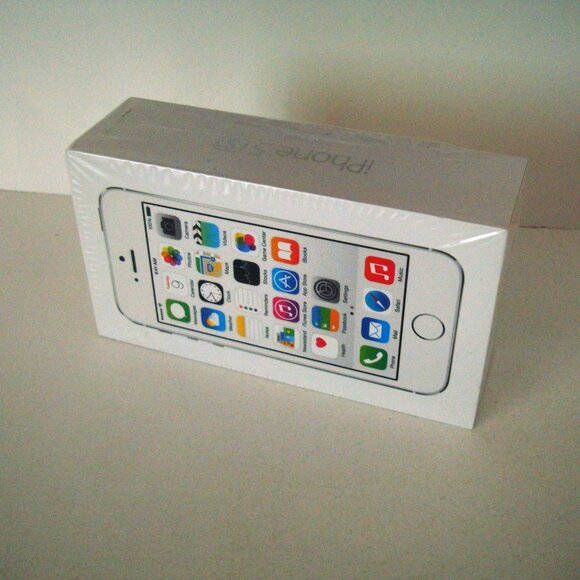 2/$10* iPhone 5S EMPTY BOX White Box Silver 16GB EMPTY BOX ONLY No Phone Incl. - Picture 7 of 10